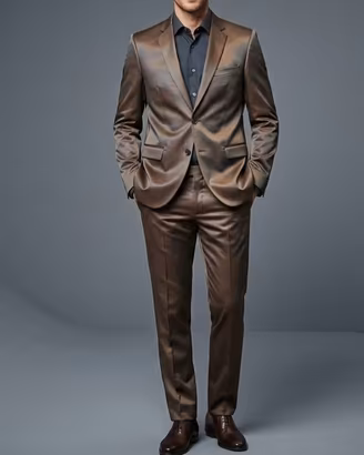abito uomo elegante David Mayer Naman tg 50