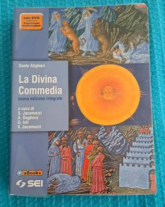 libro La Divina Commedia + cd nuova con rifascio