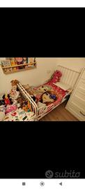 Coppia letti bambini allungabili Ikea 