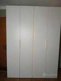 ARMADIO BIANCO 4 ANTE