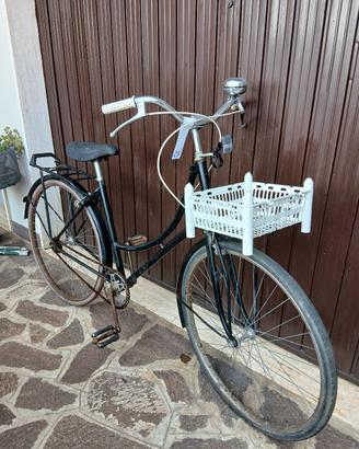 bicicletta da donna con cestino 