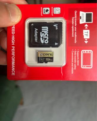 Micro SD Transflash- 1024gb  NUOVA.