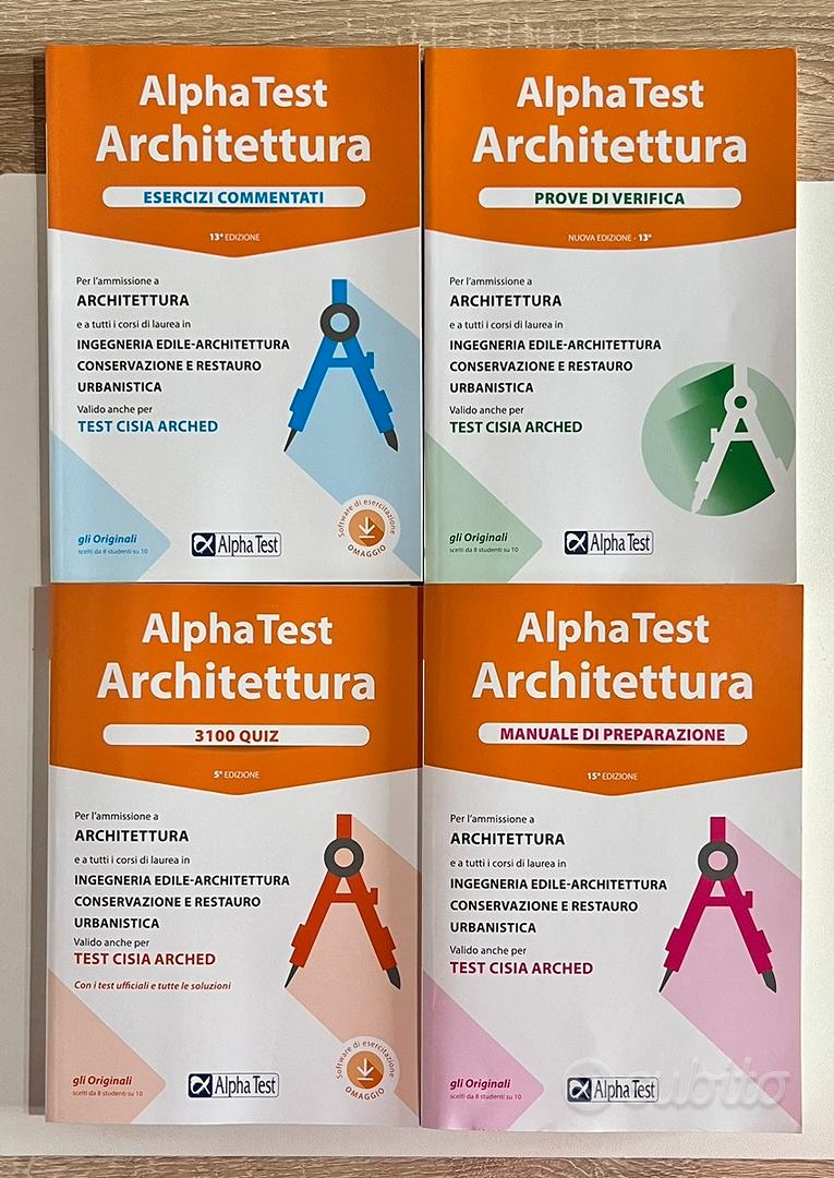 Alpha Test Architettura - Libri e Riviste In vendita a Udine