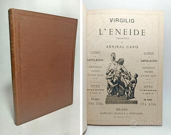 L'ENEIDE TRADOTTA DA ANNIBAL CARO 1879