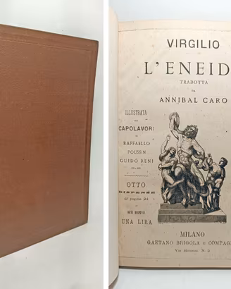 L'ENEIDE TRADOTTA DA ANNIBAL CARO 1879