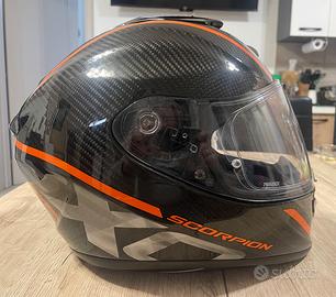 casco scorpion exo 1400 carbon air tg. M