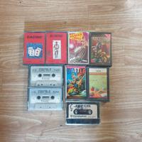 Commodore 16 - 9 Cassette Giochi Programmi