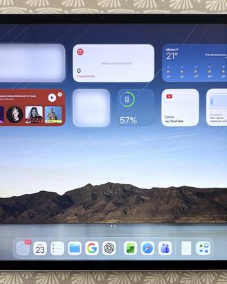 iPad Air 13 M2 128GB Wi-Fi Blu - batteria 99%