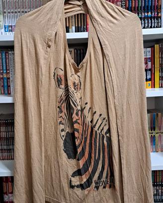 Canotta/maglia Coveri Factory con Zebra, da donna