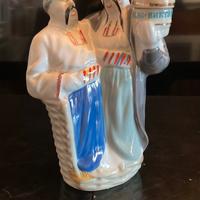 Porcellana russa  -  bottiglia - 2 cosacchi