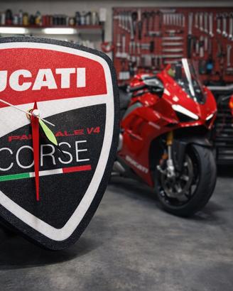 Orologio da parete logo Ducati Corse