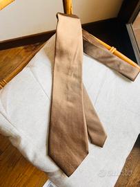 Cravatta Zara 100% seta Gold Special Edition