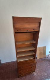 mobile in legno con serranda