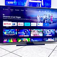 Smart tv Hitachi 65”pollici 4k Android tv