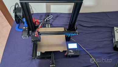 Stampante 3d Ender 3 perfettamente funzionante