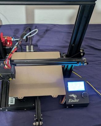 Stampante 3d Ender 3 perfettamente funzionante