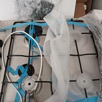 piano cottura a gas.