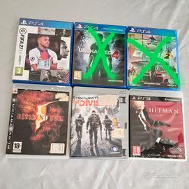 Giochi Ps3 e Ps4