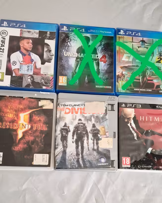 Giochi Ps3 e Ps4