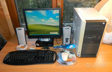 PC P4,RAM 1GB,HD 80GB,Win XP,Monitor 17”,COM+LPT
