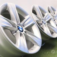 Cerchi in lega BMW Serie 1 2 3 4 16 Originali Silv