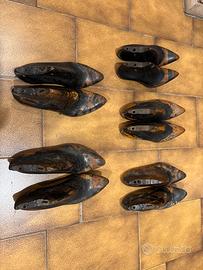 Forme scarpe in legno - scarpe con tacco