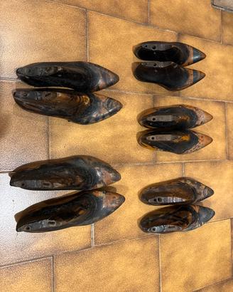 Forme scarpe in legno - scarpe con tacco