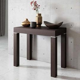 Consolle 50/300cm allungabile moderno wengé