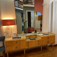 CONSOLLE VINTAGE + SPECCHIERA