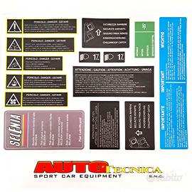 Adesivi Vano Motore Evoluzione