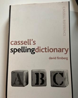 Cassell’s spelling dictionary (libro di inglese)