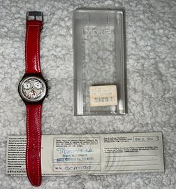 Swatch SCM 106 originale con scatola e documenti