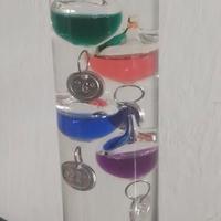 Termometro Galileiano in vetro