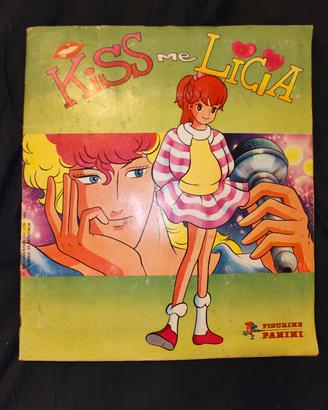 Album Figurine Panini Kiss Me Licia  COMPLETO 