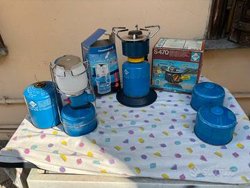 Camping Gas, fornello e lampada