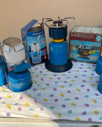 Camping Gas, fornello e lampada