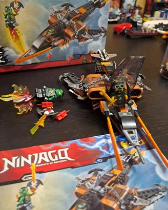 Lego 70601 squalo del cielo shark sky aereo
