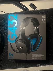 Cuffie gaming Logitech G432