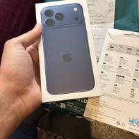 iPhone 17 pro max 256 GB sigillato blu scuro