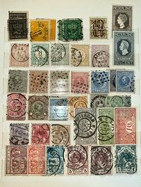 Lotto Paesi Bassi dal 1880 al 1960 circa usati