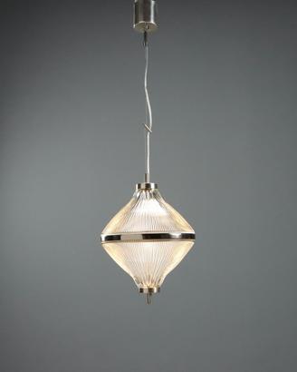 Lampada da Soffitto Anni '60 in Vetro