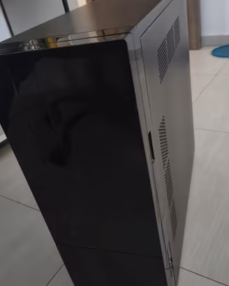 Case PC Gaming Tower ATX nero con 2 grandi ventole