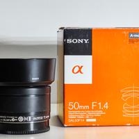 Obiettivo Sony SAL 50mm f/1.4 A-mount