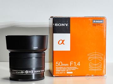 Obiettivo Sony SAL 50mm f/1.4 A-mount