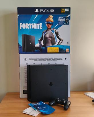 PS4 Pro 1TB 4K Black Gamma | Condizioni Perfette