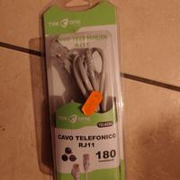 Cavo telefonico RJ11 tek one