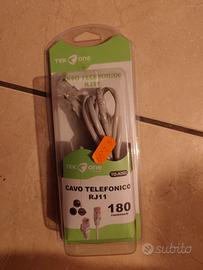 Cavo telefonico RJ11 tek one