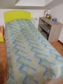 Letto singolo a contenitore 