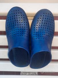 Zoccoli Calzuro blu n.38/39. Perfetti