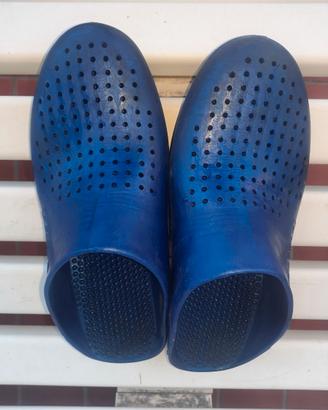 Zoccoli Calzuro blu n.38/39. Perfetti